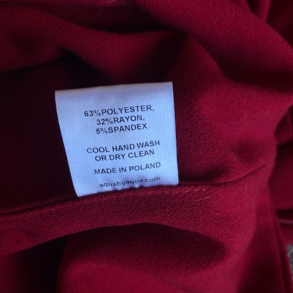 NWOT ASOS | One-Shoulder Red Mini Cocktail Dress - Picture 8 of 8